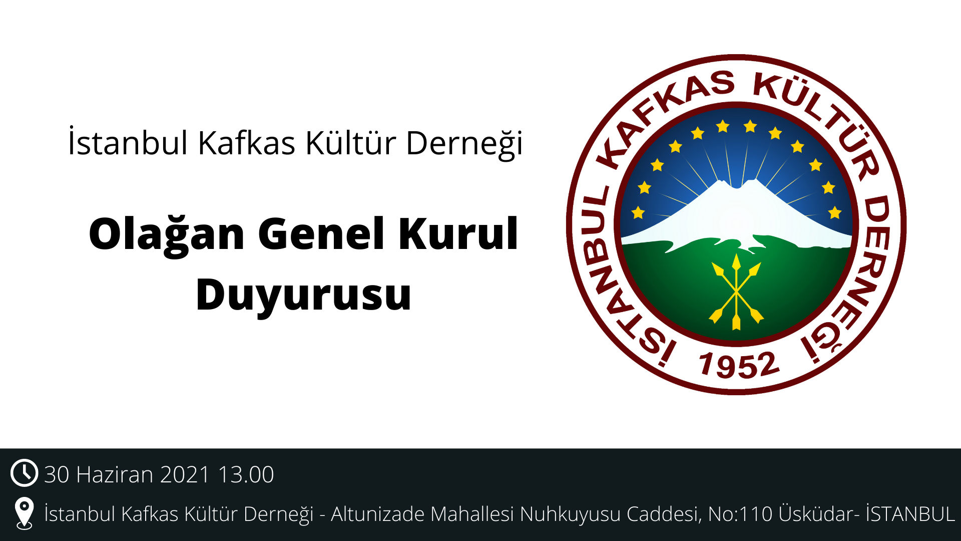 Olağan Genel Kurul Duyurusu