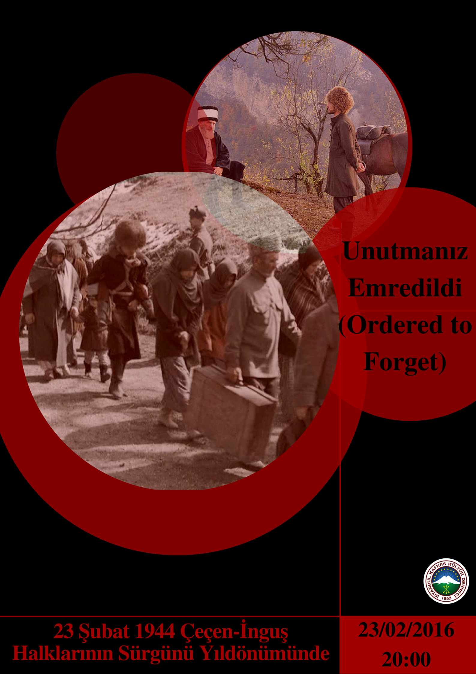 “AĞLAMAYACAĞIZ! YILMAYACAĞIZ! UNUTMAYACAĞIZ!”