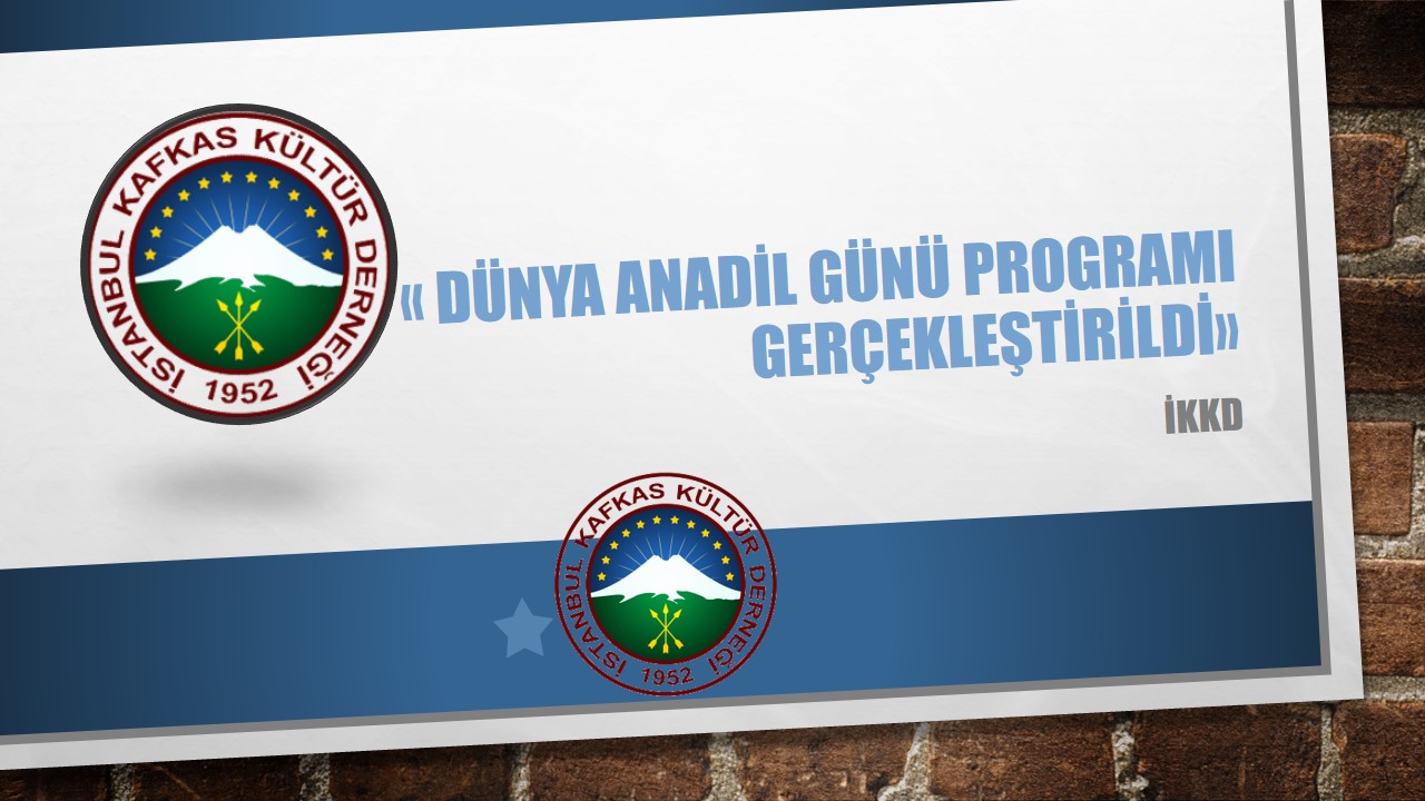 DERNEĞİMİZDE DÜNYA ANADİL GÜNÜ PROGRAMI GERÇEKLEŞTİRİLDİ