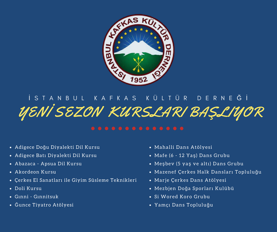 2017 – 2018 KURS KAYITLARIMIZ BAŞLAMIŞTIR