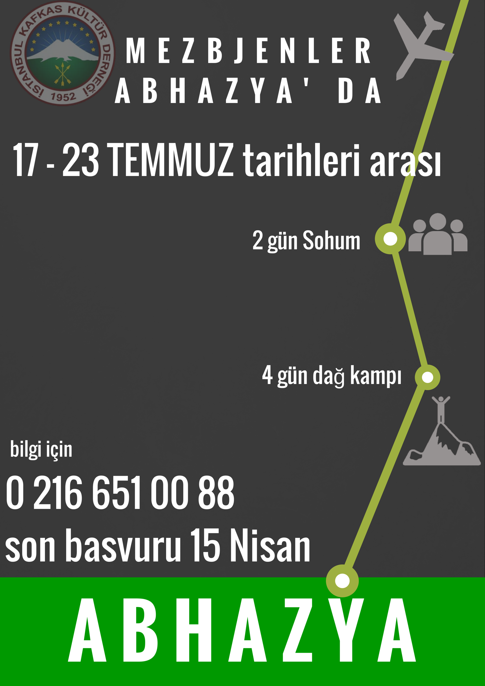 MEZBJEN BU YAZ ABHAZYA’ DA…