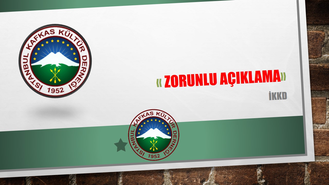 ZORUNLU AÇIKLAMA