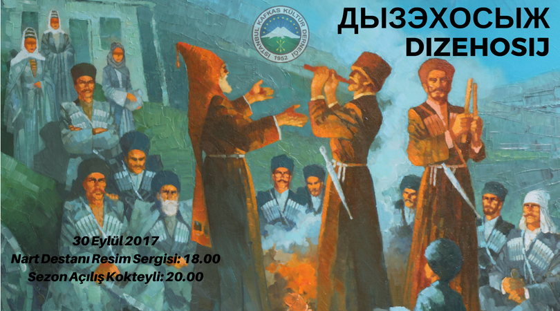 ДЫЗЭХОСЫЖ – DIZEHOSIJ – NART DESTANI RESİM SERGİSİ